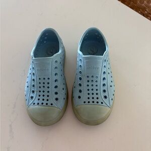Native Kids Blue Slip-On Shoes 9C